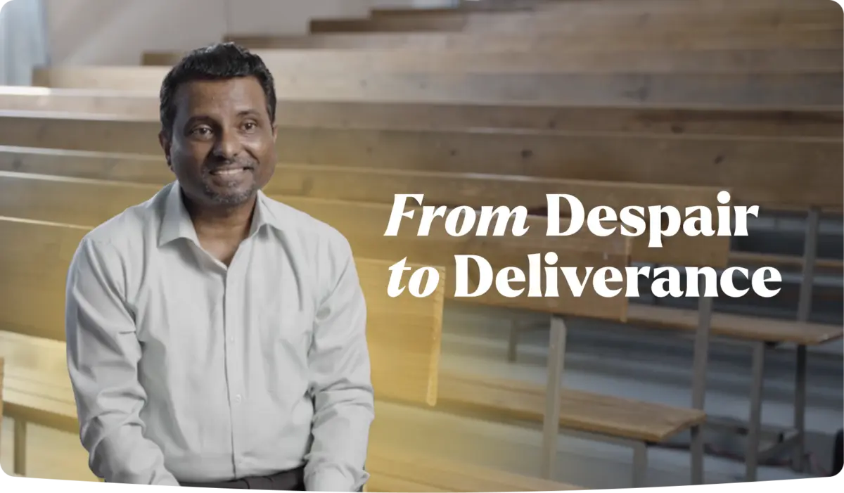 From despair to deliverance