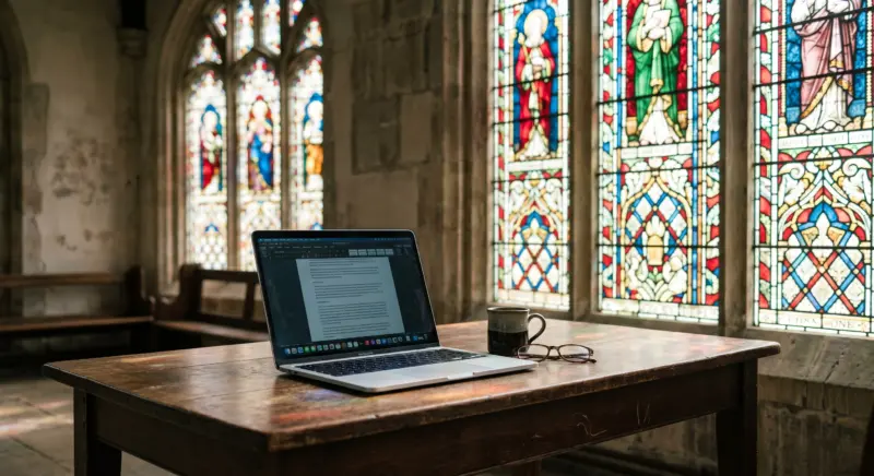 Tech in church Photo