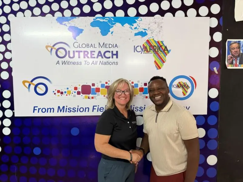 Asset CEO Jamie Radtke with ICY Kenya Language Director