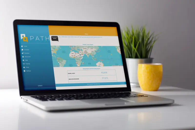 Asset Explore God PATH Homepage Mockup