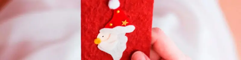 The history of santa claus article header