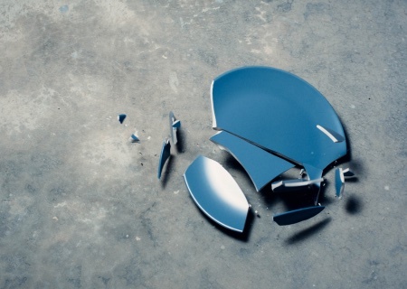 Broken dishes